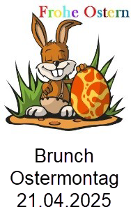 Ostermontag Brunch am 21.04.2025